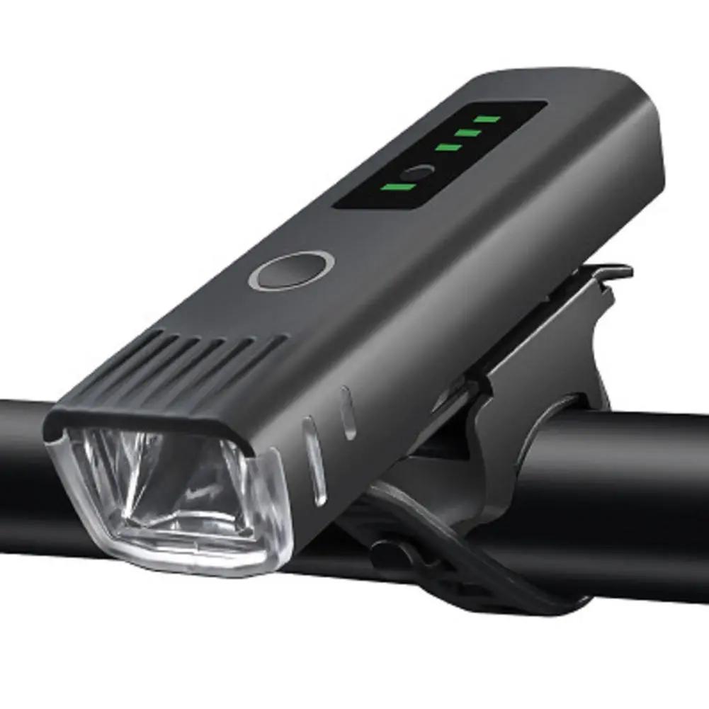 자전거 LED 헤드 라이트 미등, USB 충전식, 지능형 조명, 감지 램프, 핸들바, 손전등, 캠핑 라이트